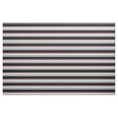 紫、緑、ライトグレー、黒と濃い赤の線 ファブリック (ファットクウォーター)