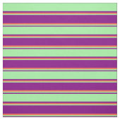 紫、緑、赤のパターン ファブリック (見本)