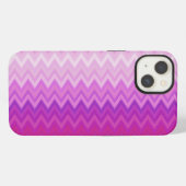 紫（縦） iPhoneケース (裏面横)