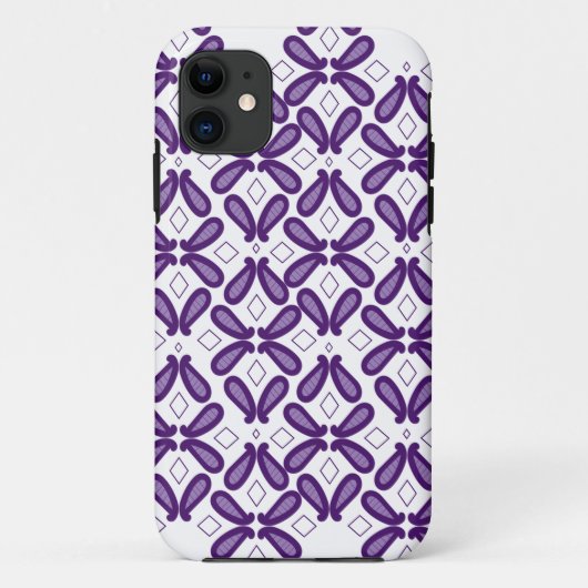 紫，織物，生物，バイオレット，芸術，フォント，メイジ Case-Mate iPhoneケース (裏面)