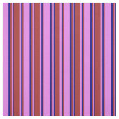 紫、茶色、青の色の線 ファブリック (見本)