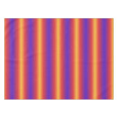 紫（赤）オレンジのグラデーションのストライプ テーブルクロス (正面(横))
