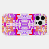 紫、赤、オレンジの電話ケース iPhoneケース (裏面横)