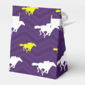 紫、金ゴールド黄、白、競馬シボロン フェイバーボックス (裏面サイド)