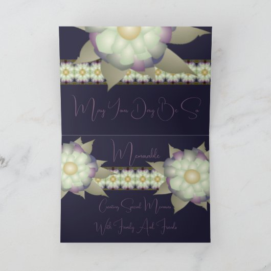 紫(金ゴールド) カード (内部)