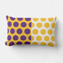 紫、金ゴールド、ホワイトサークルのアメリカのMOJO枕 クッション