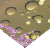 紫、金ゴールド、白モノグラムグラデーション |海 テーブルクロス (アングル)