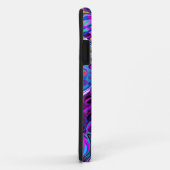 紫、青のバブルカラフル抽象芸術モダン Case-Mate iPhoneケース (裏面/右)