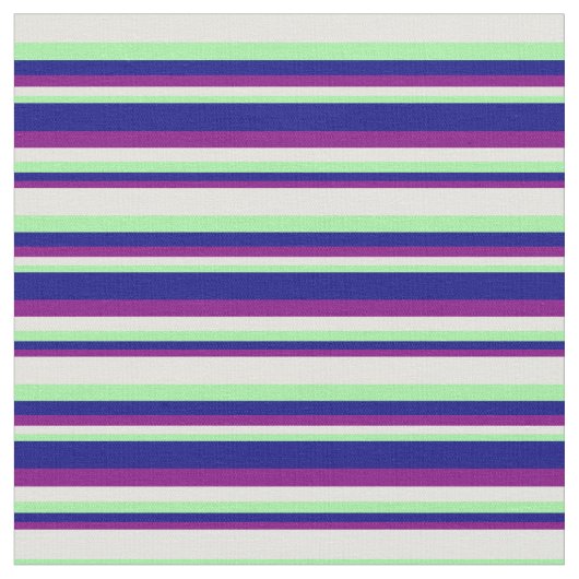 紫、青、緑、および淡黄色 ファブリック (クローズアップ)