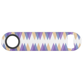 紫、青、黄色の三角形 スピード栓抜き