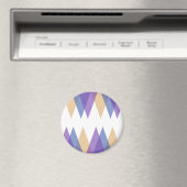 紫、青、黄色の三角形 マグネット (インサイチュ (食洗機))