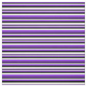 紫、黒、および白の線 ファブリック (見本)