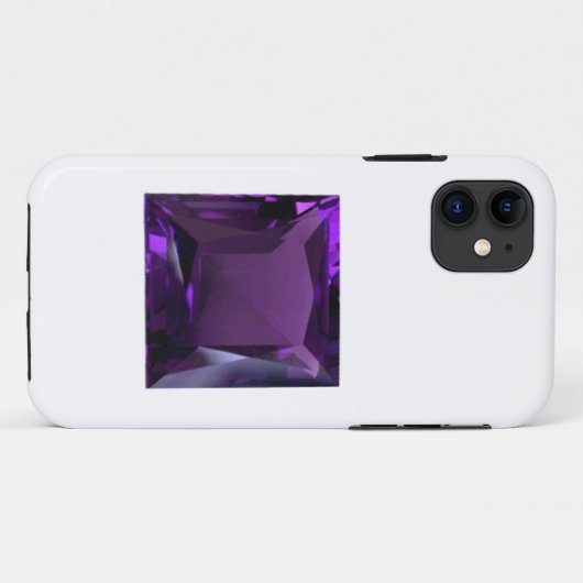 紫 Case-Mate iPhoneケース (裏面(横))