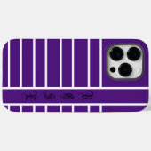 紫 Case-Mate iPhoneケース (裏面 (横))