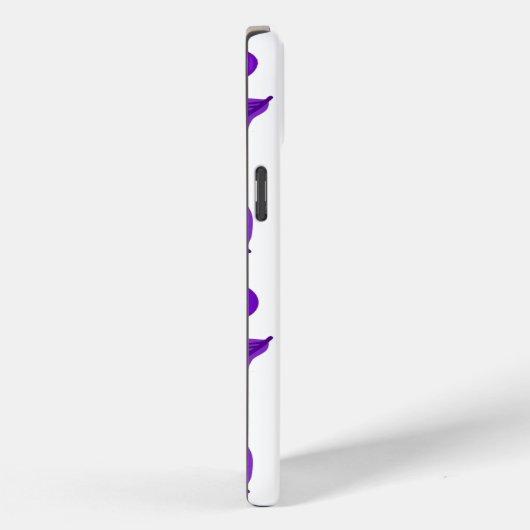 紫 Case-Mate iPhoneケース (裏面 / 右)