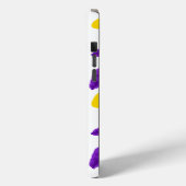 紫 Case-Mate iPhoneケース (裏面 / 左)