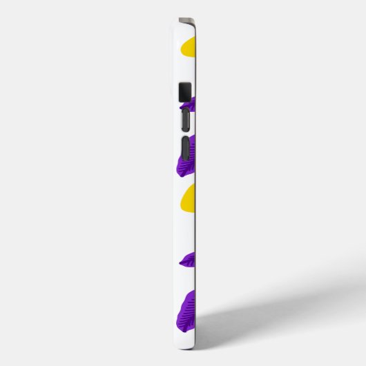 紫 Case-Mate iPhoneケース (裏面 / 左)