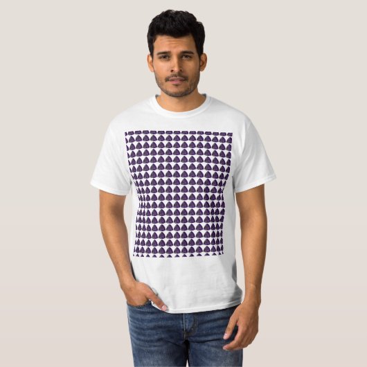 紫 Tシャツ (正面フル)