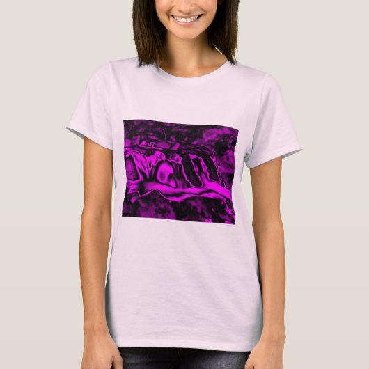 紫 Tシャツ (正面)