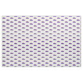 紫C7コルベット手描きスケッチ生地 ファブリック (ヤード)