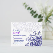 紫RSVP紫バージョン#8 出欠カード (スタンド正面)