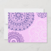 紫RSVP紫バージョン#8 出欠カード (裏面)