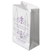 紫v2装飾ファンシー抱き枕 スモールペーパーバッグ (正面アングル)