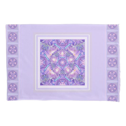 紫W1デュベットカバー 枕カバー (正面)