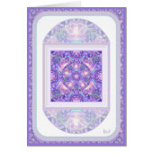 紫W1誕生日カード (正面)