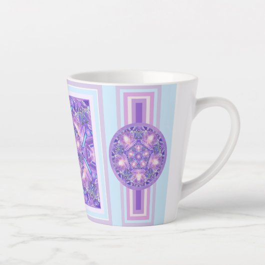 紫W1 カフェラテマグ (右)