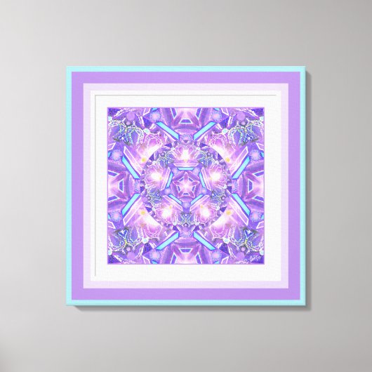 紫W1 キャンバスプリント (正面)