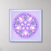 紫W1 キャンバスプリント (正面)