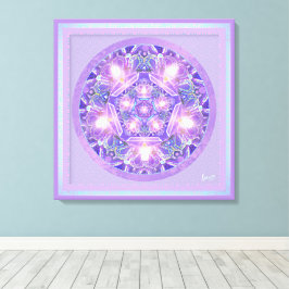 紫W1 キャンバスプリント