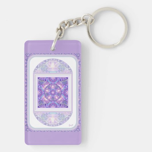 紫W1 キーホルダー (裏面)