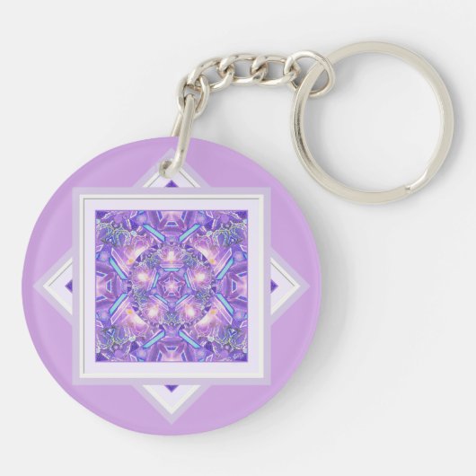 紫W1 キーホルダー (裏面)