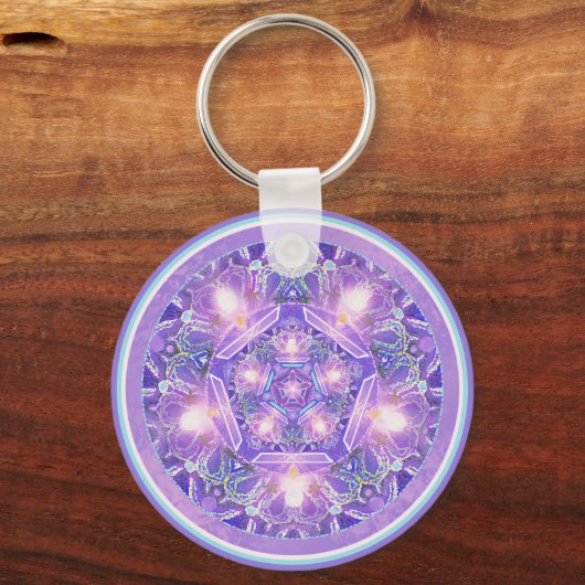 紫W1 キーホルダー (正面)