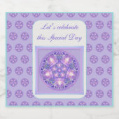 紫W1 スパークリングワインラベル (シングルラベル)