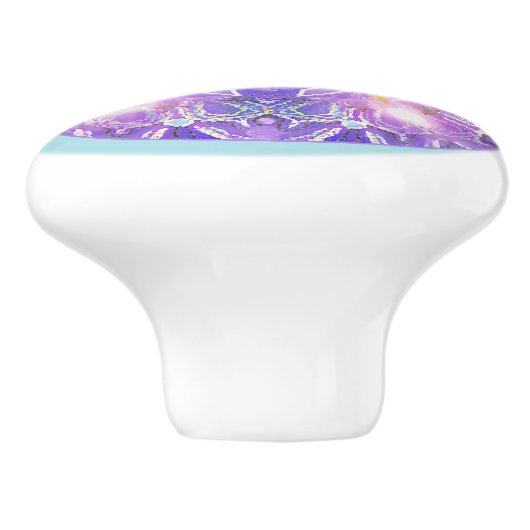 紫W1 セラミックノブ (側面)