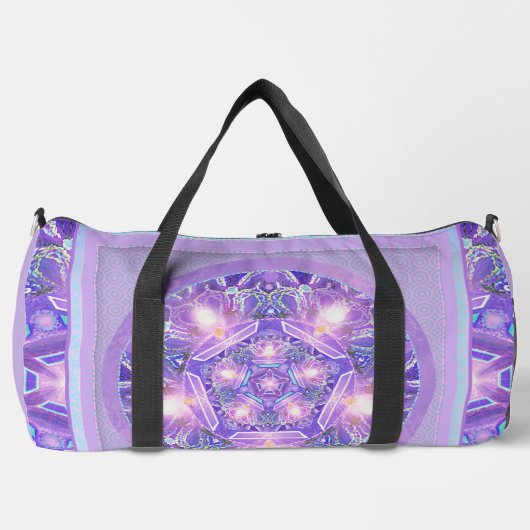 紫W1 ダッフルバッグ (正面)