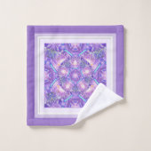 紫W1 バスタオルセット (ウォッシュタオル)