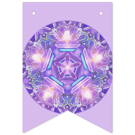 紫W1 バンティングフラッグ (第2の旗)