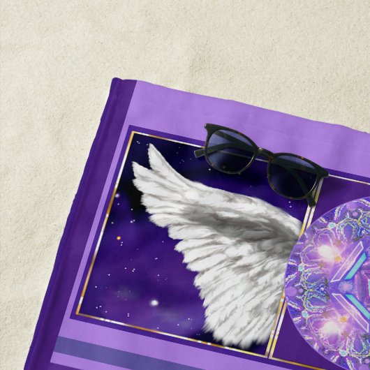 紫W1 ビーチタオル (インサイチュ)