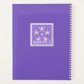 紫W1 プランナー手帳 (裏面)