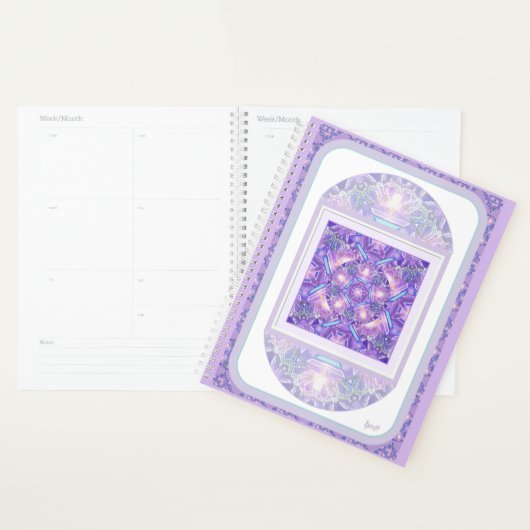 紫W1 プランナー手帳 (ディスプレー)