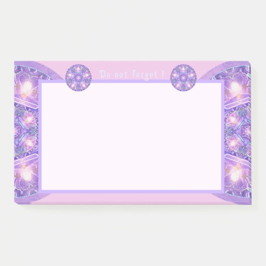 紫W1 ポストイット (正面)