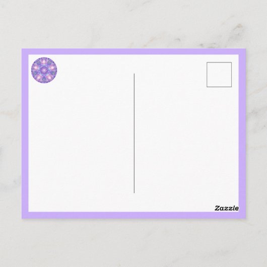 紫W1 ポストカード (裏面)