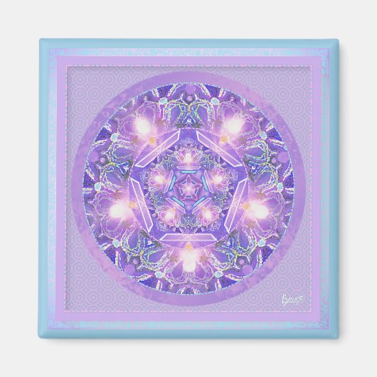 紫W1 マグネット (正面)