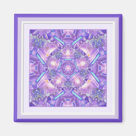 紫W1 マグネット (正面)