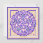 紫W1 案内状 (正面)