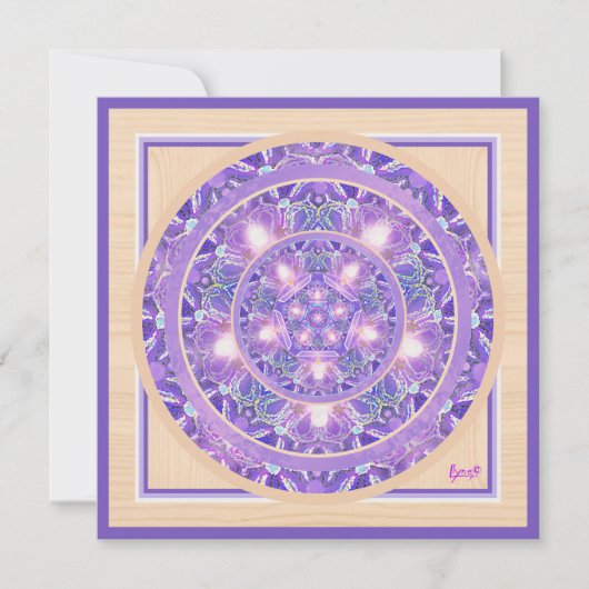 紫W1 案内状 (正面)